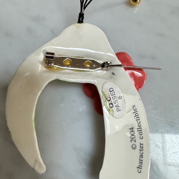 Vintage 2004 SWAK Lynda Corneille Character Collectibles Flamingo Pin Brooch - Picture 8 of 12